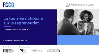 La tournée nationale sur le repreneuriat au Québec