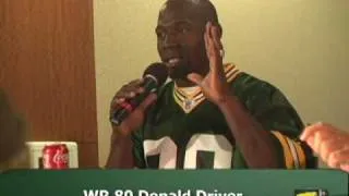 Donald Driver on TO & getting the Ball