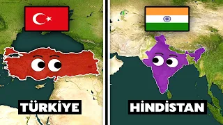 Türkiye vs. Hindistan ft. Müttefikler | Savaş Senaryosu