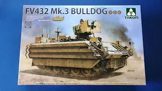 Takom's 1/35 FV432 Mk.3 Bulldog (Full Build)