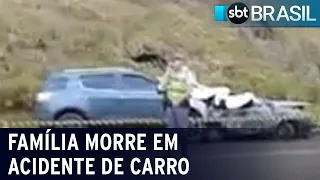 Seis pessoas da mesma família morrem em acidente no interior de SP | SBT Brasil (10/10/22)