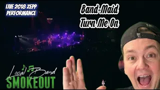 Band-Maid - Turn Me On ( Reaction / Review ) LIVE ZEPP 2018 PERFORMANCE