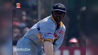 India in Trouble and Vinod Kambli Scores a Brilliant Run a Ball Hundred vs Zimbabwe 1996
