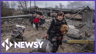 Russia Sets Cease fire For Evacuations But Battles Continue