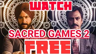 Watch sacred Games 2 free | All links in discription | sacred Games season 2 | All episode | Free |