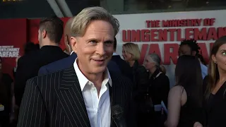 The Ministry of Ungentlemanly Warfare New York Premiere,- itw Cary Elwes (Official video)