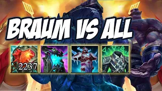 URF Braum Will Protect (By Destroying the Enemy Team) League of Legends S14  #leagueoflegends #braum