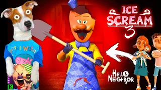 🔴Мороженщик это Привет Сосед 💣Ice Scream Episode 3 Rod is Hello Neighbor