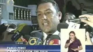 Manuel Rosales responde a Chavez