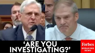 JUST IN: Jim Jordan Asks AG Garland Point Blank About Hunter Biden Probe Leak In Judiciary Committee