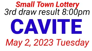 STL - CAVITE May 2, 2023 3RD DRAW RESULT