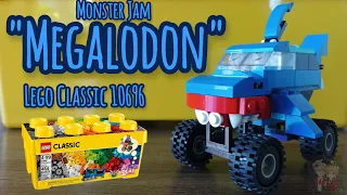 LEGO Classic 10696 "MONSTER JAM MEGALODON" - Instructions on how to build.