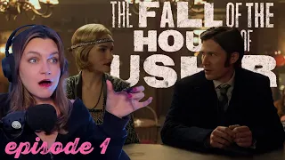 A WILD start | The Fall of the House of Usher 1x1Reaction | A Midnight Dreary
