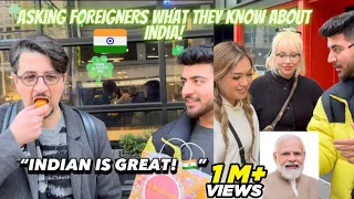 ASKING FOREIGNERS 🇨🇦 WHAT THEY KNOW ABOUT 🇮🇳 INDIA?! #piyushgera #canada #india