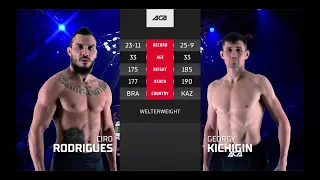 Сиро Родригез vs. Георгий Кичигин | Ciro Rodrigues vs. Georgiy Kichigin | ACA 145