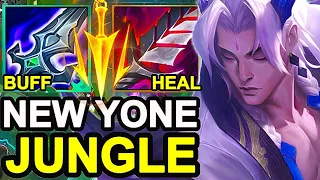 Wild Rift China Yone Jungle - Sovereign Rank Gameplay - New Lethal Tempo Yone Build Runes