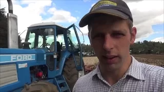 JCB Fastrac 3230 Ploughing, Kverneland LF85