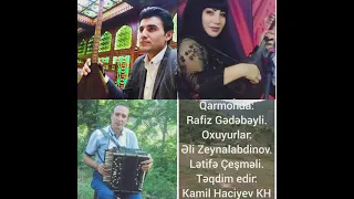 Hec yerde gorunmeyen duet. Eli Zeynalabdinov.Letife Cesmeli.Rafiz Gedebeyli.