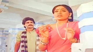 Vijayashanti Rejecting Nagarjuna Love Scene || Telugu Movie Love Scenes || Today Telugu Movies