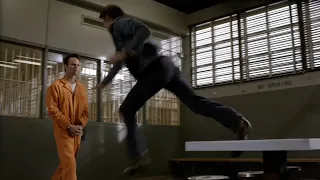 Raylan visits Boyd in prison (Justified) season one