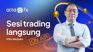 [INDONESIAN] Sesi trading langsung 23.01 - Vito Henjoto | OctaFX