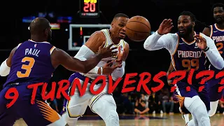 ALL NINE of Russell Westbrook's Turnovers in 2nd Game With Los Angeles Lakers In Under One Minute