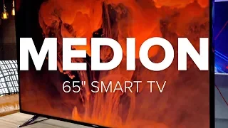 Smart-TV Medion X16508 im Test: 65-Zoll-Preiskracher mit 4K | deutsch