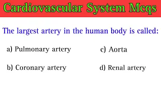 Cardiovascular System Mcq |cardiovascular system||neet 2023|