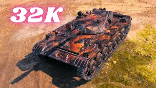 T-100 LT  15K Spot Damage & T-100 LT  17K World of Tanks Replays