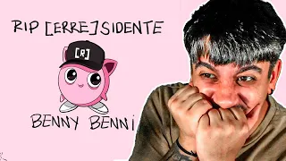 (REACCIÓN) Benny Benni - Rip Residente (Rip [ERRE] sidente)