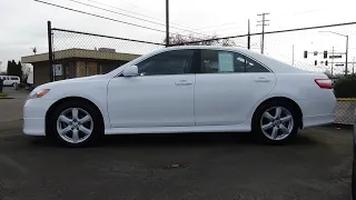 2009 Toyota Camry SE V6 - A Start-Up & Complete Documentation