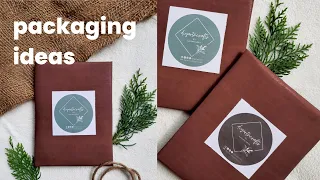 Packaging Ideas | How to pack orders | Easy gift wrapping ideas | Eco-friendly Etsy packing hacks