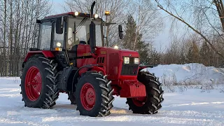 Подробный обзор нового трактора Беларус 1221.3 с заводским кондиционером 2023 г