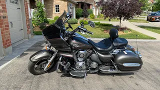 Kawasaki Vulcan Voyager Trunk Removal