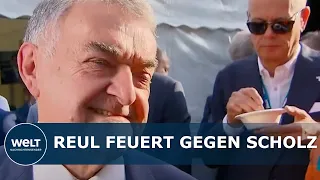 HERBERT REUL (CDU): "Ist mir wurscht, ob Olaf Scholz zum ersten Mal in seinem Leben Druck ausübt"