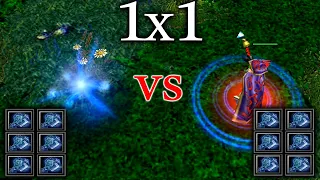 Crystall Maiden vs Guardian Wisp with 6x Mjollnir Who Will Beat?