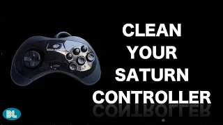 Sega Saturn Controller Pad Teardown & Cleaning Complete How To Guide