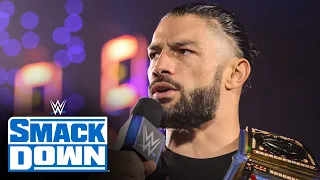 Roman Reigns dares Brock Lesnar to come to the ring: SmackDown, Oct. 22, 2021