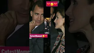 CUTEST MOMENT❤ KING FELIPE AND QUEEN LETIZIA FROM SPAIN #queenletizia#kingfelipe #spain#royalfamily