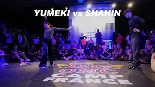 Yumeki vs Shahin - 7 to smoke Waacking - RedBull BC One Camp France 2018