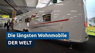 Längster Wohnwagen der Welt: Kabe 1000 TDL Hacienda 12m lang!