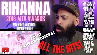 RIHANNA - 2016 MTV AWARDS MEDLEY - REACTION