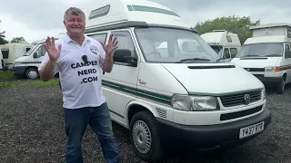 2001 AUTOSLEEPER TOPAZ ONLY 69000 BY 2 OWNERS SHOWN BY CAMPER NERD