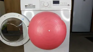 Experiment - Mega Ball - in a Washing Machine