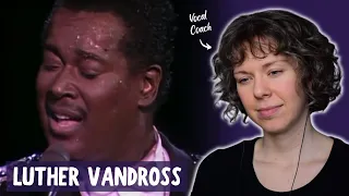 Luther Vandross LIVE at Wembley - Vocal Coach React & Analysis of A House Is Not a Home