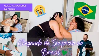 Cheguei de Surpresa no Brasil depois de quase 3 anos !!! 🇧🇷  | Reações. #surpresa #volteibrasil