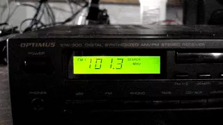 Optimus STA-300 310-1991 AM FM Radio with Aux/CD/Tape/Photo Inputs