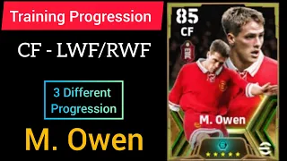 Epic M. Owen Efootball 2024 Max English League Attackers Training Progression