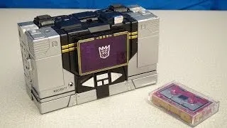 TRANSFORMERS MASTERPIECE SOUNDBLASTER AND RATBAT VIDEO TOY REVIEW