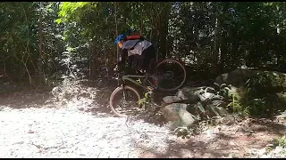 Test drop: Cube Stereo 150 C62 Race 29 @ Pulau Ubin